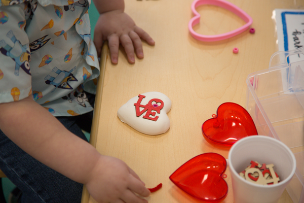 Image of children learning and playing in the PK4-5 classroom!