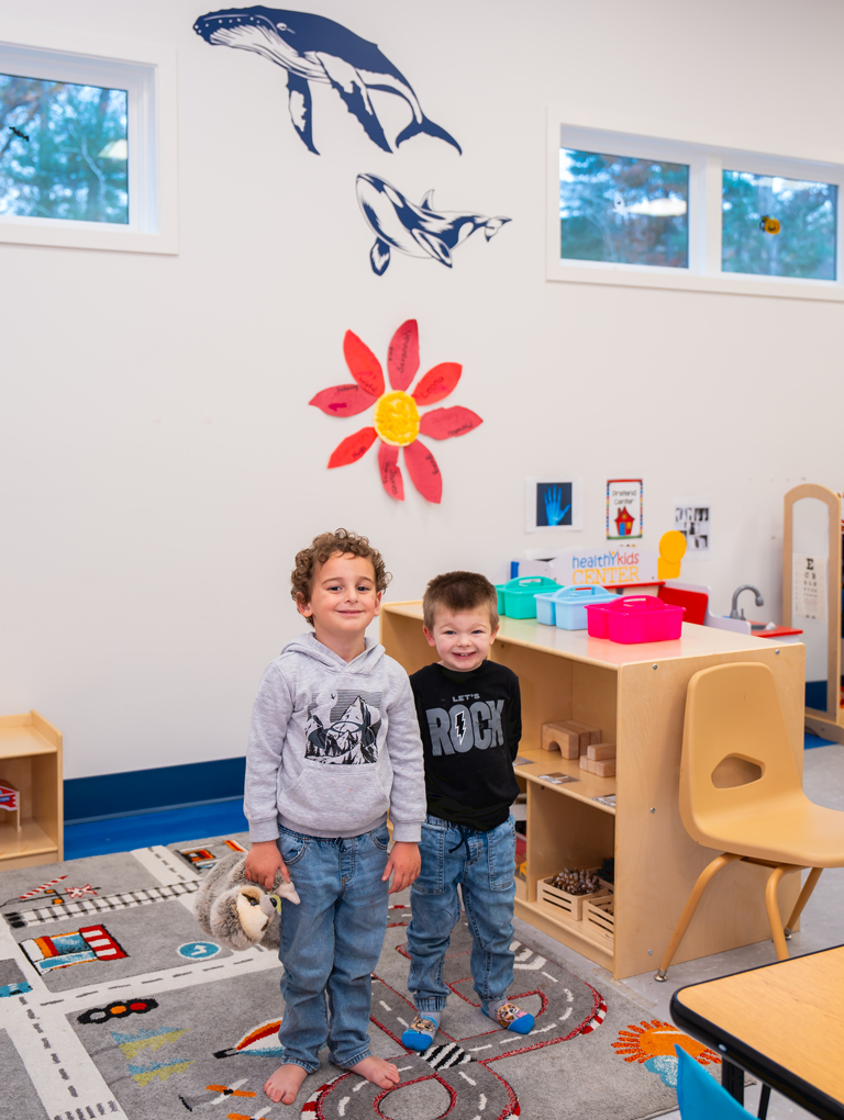 Image of children and caregivers
