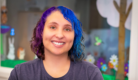 Image of employee of the month Dominique Sortwell